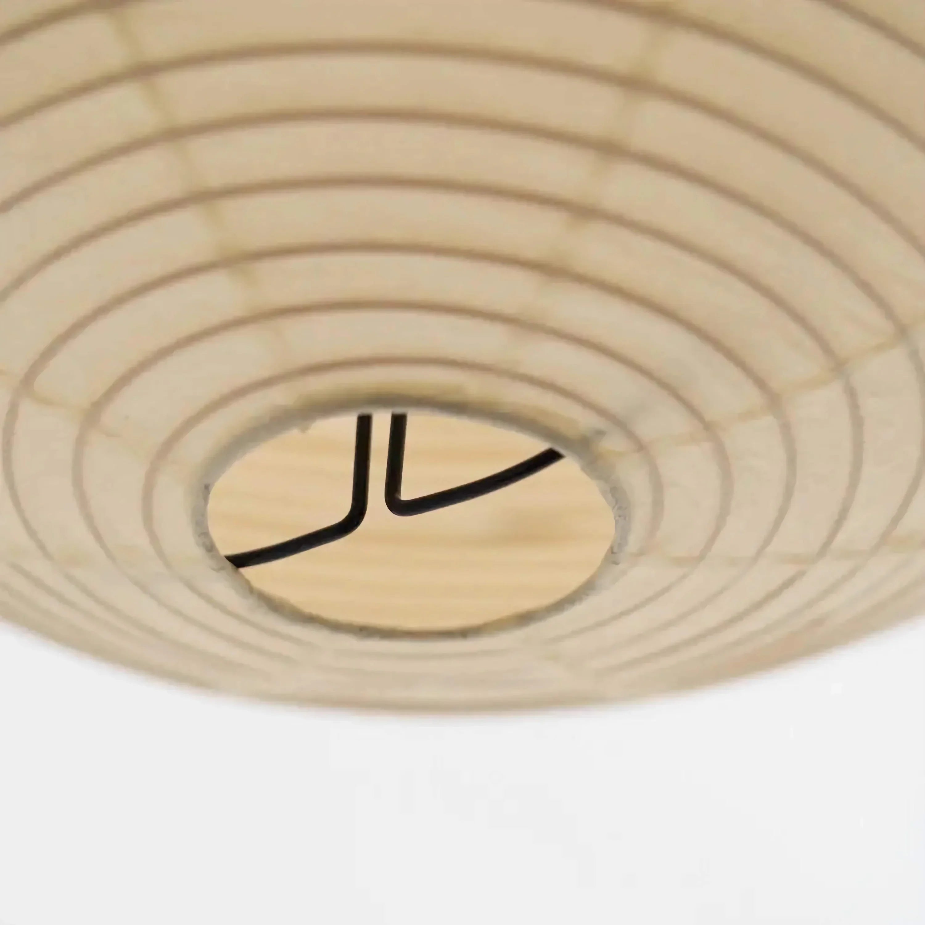 Hängelampe Reispapier Wabi-Sabi Japandi Minimalistisch Weiß Warmes Licht Wohnzimmer Schlafzimmer | Restfield