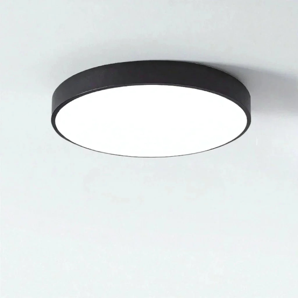 Runde Deckenleuchte Ultra-Slim 5 cm LED Farbenfroh Moderne Deckenbeleuchtung Wohnzimmer Schlafzimmer Kinderzimmer | Sansoti