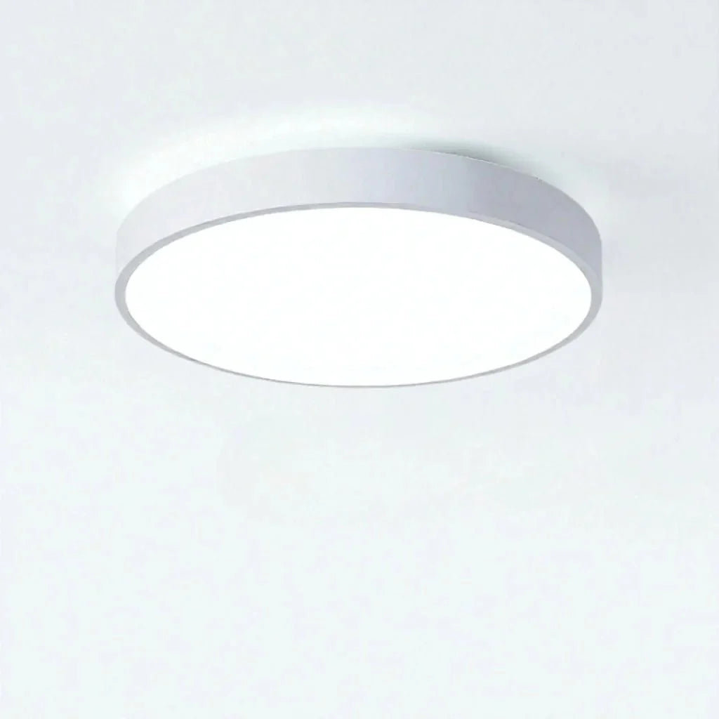 Runde Deckenleuchte Ultra-Slim 5 cm LED Farbenfroh Moderne Deckenbeleuchtung Wohnzimmer Schlafzimmer Kinderzimmer | Sansoti