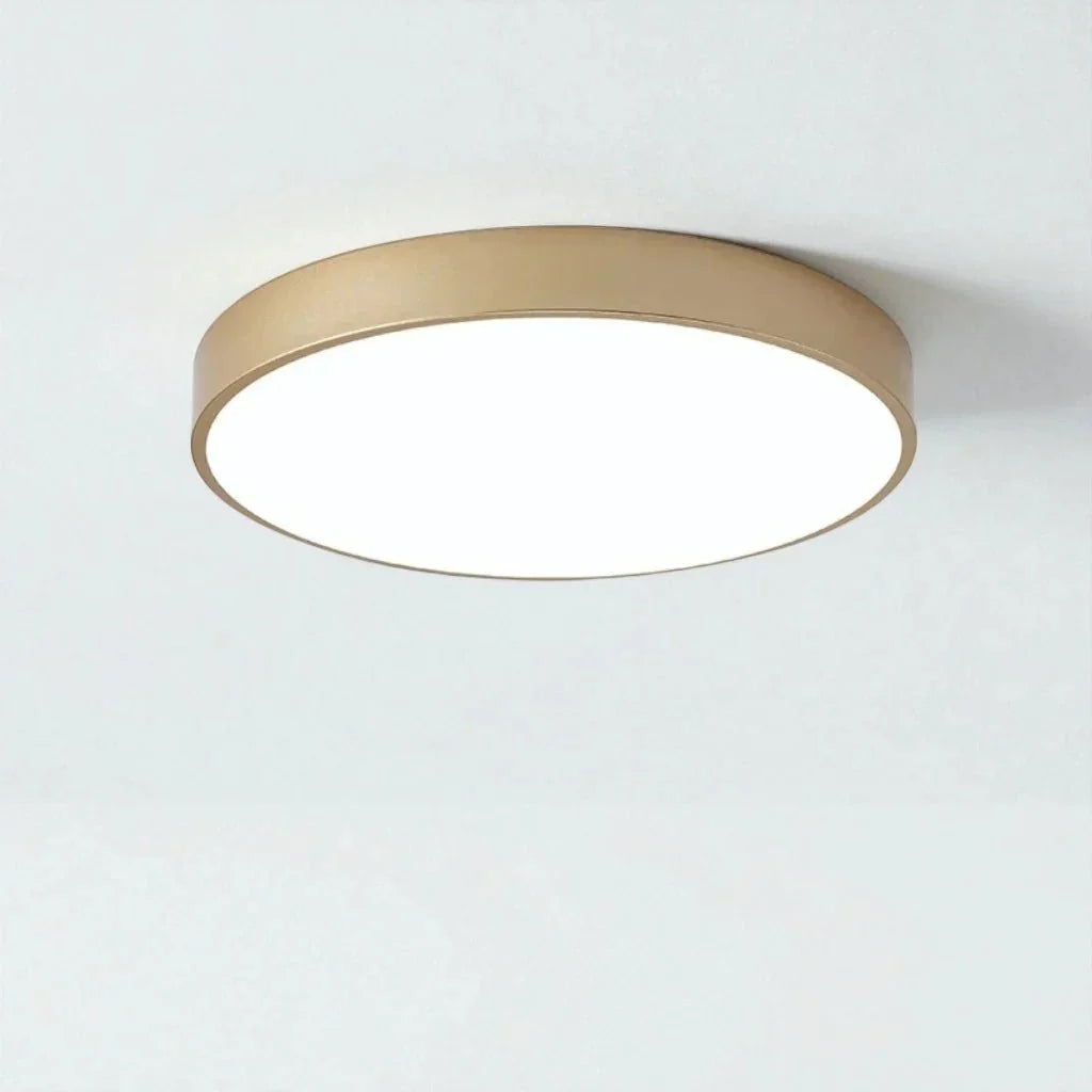 Runde Deckenleuchte Ultra-Slim 5 cm LED Farbenfroh Moderne Deckenbeleuchtung Wohnzimmer Schlafzimmer Kinderzimmer | Sansoti