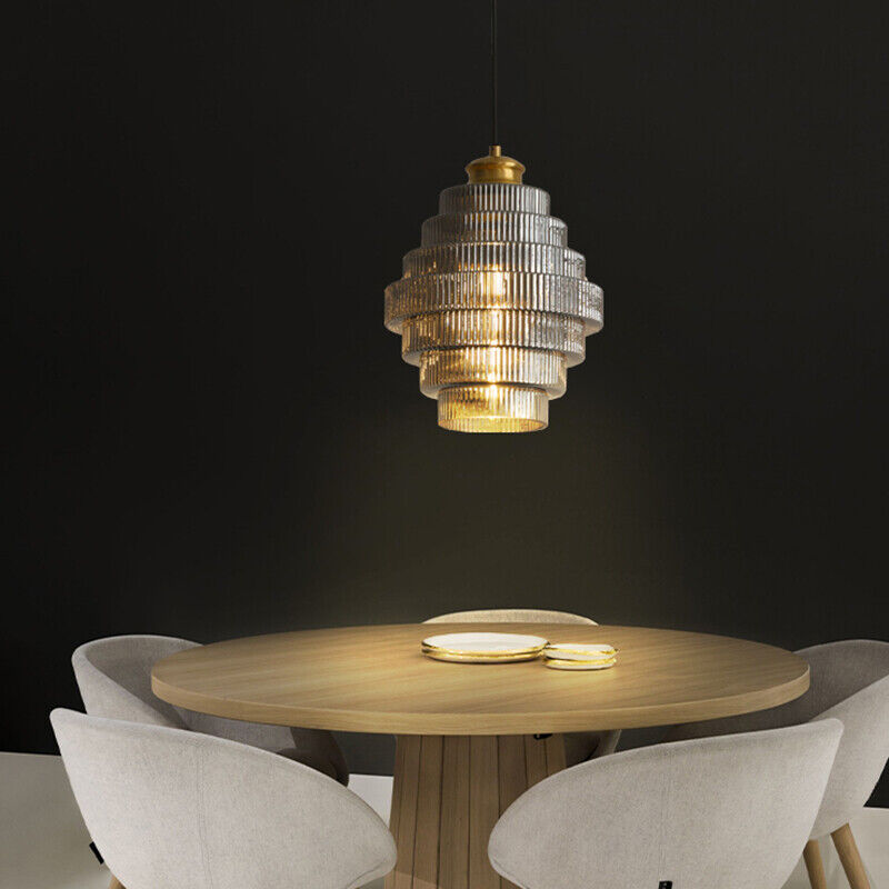 Glazen Hanglamp met Metalen Flessendesign E27 Fitting Diameter 22cm voor Keuken Eetkamer Woonkamer Verlichting | Sansoti