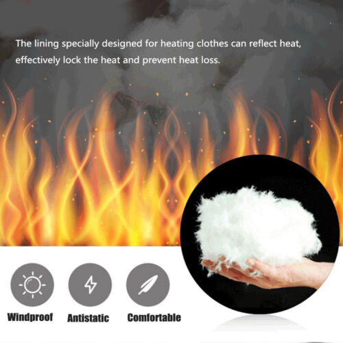 Verwarmde Winterjas Unisex Zwart USB Oplaadbaar 3 Warmtestanden Outdoorkleding Ski Wandelen Camping Thermisch | Sansoti