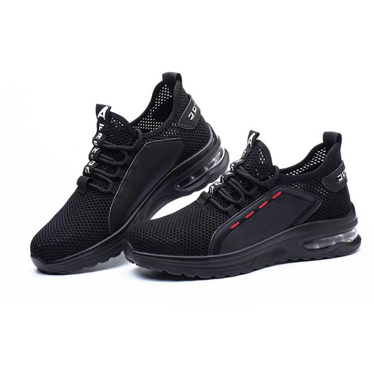 Buty ochronne z metalowym noskiem dla mężczyzn, obuwie robocze S3, antypoślizgowe, z przewiewnej siateczki, sportowy design | Sansoti