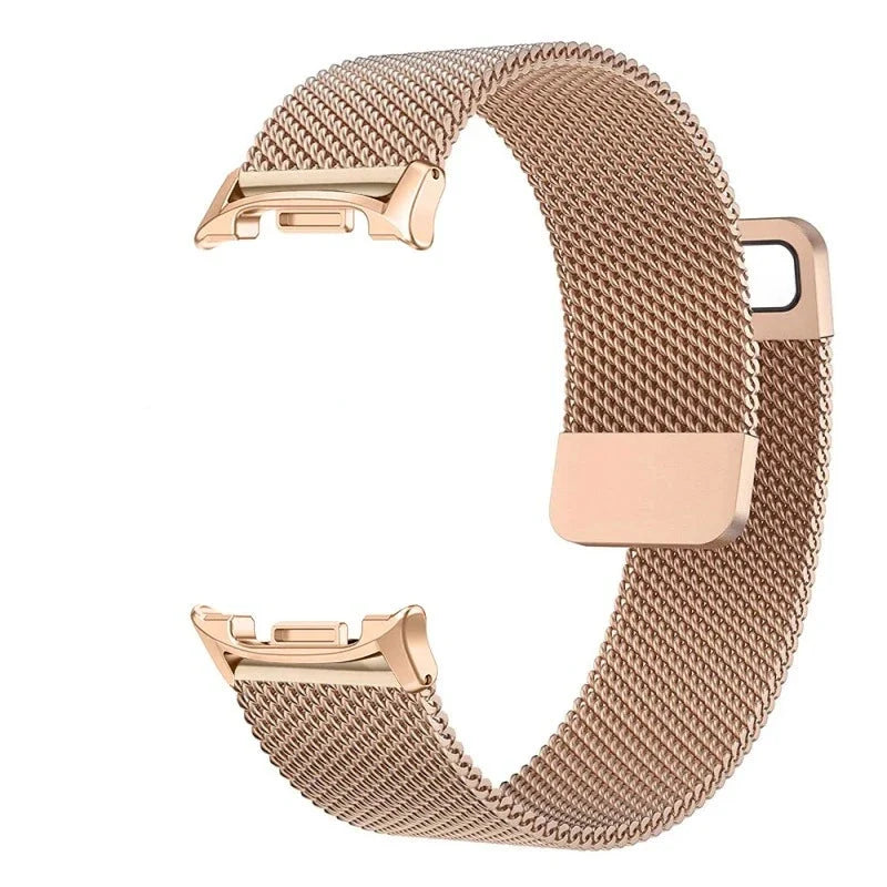 Bracelet de montre en maille milanaise magnétique en acier inoxydable pour smartwatch, réglable, respirant, bracelet universel | Sansoti