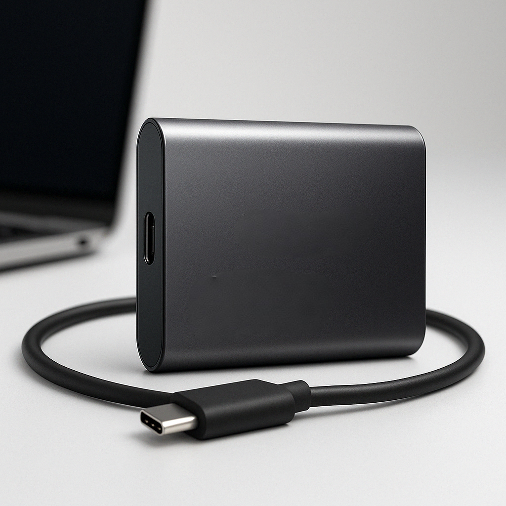 Draagbare SSD 512GB USB-C Externe Harde Schijf Ultrasnel voor Laptop & PC | Sansoti