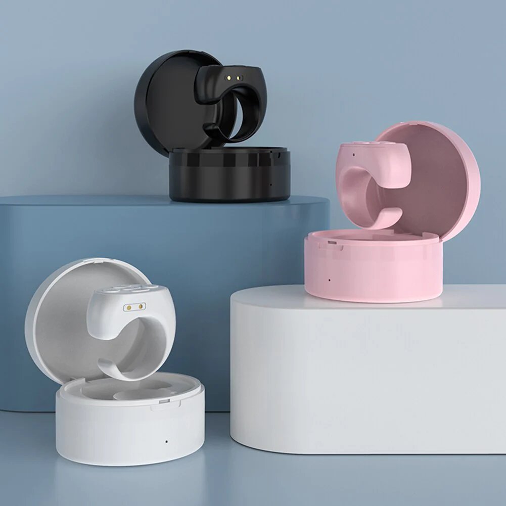 Bluetooth Scrollring voor Handsfree Bladeren Scrollen Zwart Wit Roze Smartphones Tablets Mobiele Apparaten | Sansoti