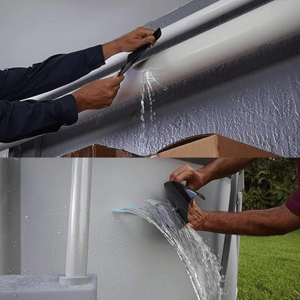 Zelfklevende Afdichtingstape Waterdicht Flexibel UV-Bestendig PVC Metaal Glas Hout Reparatie Binnen Buiten | Sansoti