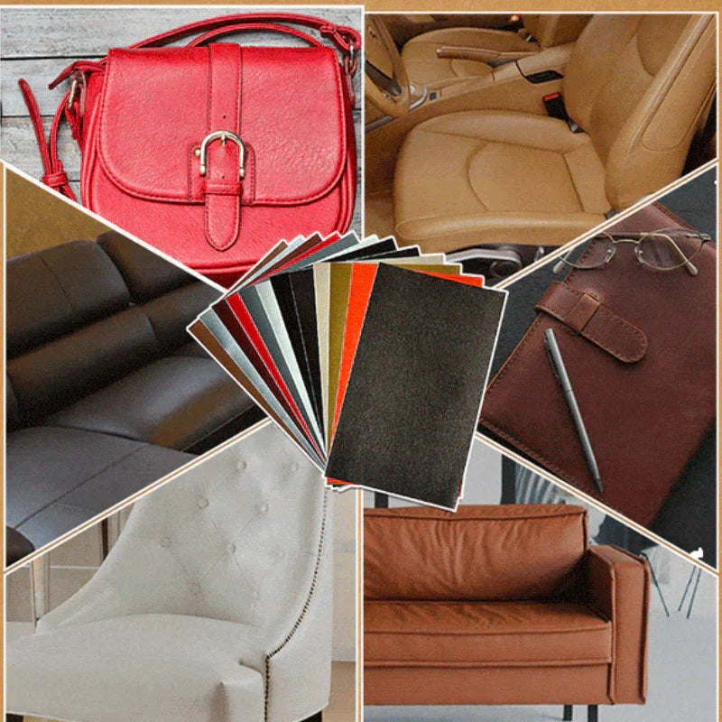 Zelfklevende Leerreparatiefolie 50x138cm Meubelherstel Bankstel Auto Interieur Leren Bank Herstellen | Sansoti
