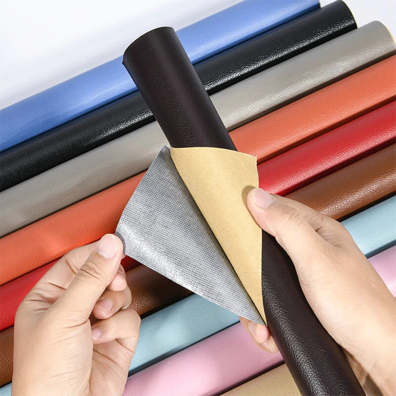 Zelfklevende Leerreparatiefolie 50x138cm Meubelherstel Bankstel Auto Interieur Leren Bank Herstellen | Sansoti