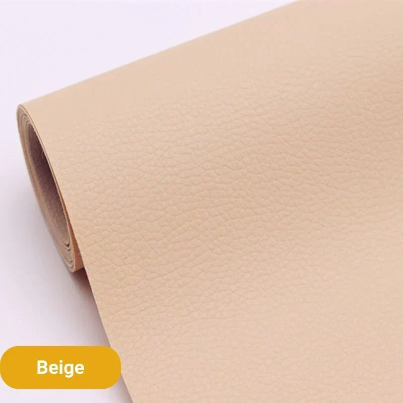 Zelfklevende Leerreparatiefolie 50x138cm Meubelherstel Bankstel Auto Interieur Leren Bank Herstellen | Sansoti