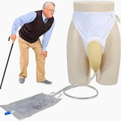 Herbruikbare Urineopvangzak 1000ml Medisch Siliconen Incontinentiezorg Mobiliteit Mannen Vrouwen Comfort | Sansoti