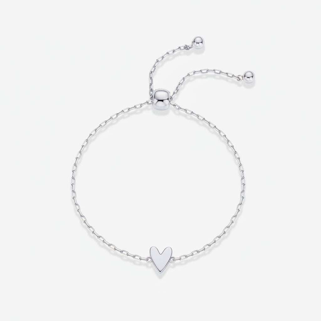Gouden Hart Armbanden Set voor Moeder en Dochter - Partnerarmbanden met Symbolische Hartbedel - Hypoallergeen 14K Verguld of Verzilverd - Cadeau voor Familie Vriendschap Verjaardag | Sansoti