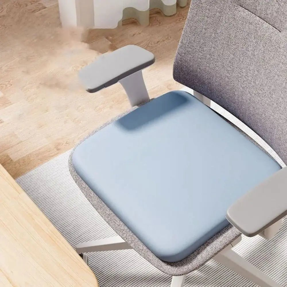 Ergonomic Seat Cushion with Non-Slip Base Shape-Retaining Memory Foam Filling for Car Office Home Optimal Comfort | Sansoti