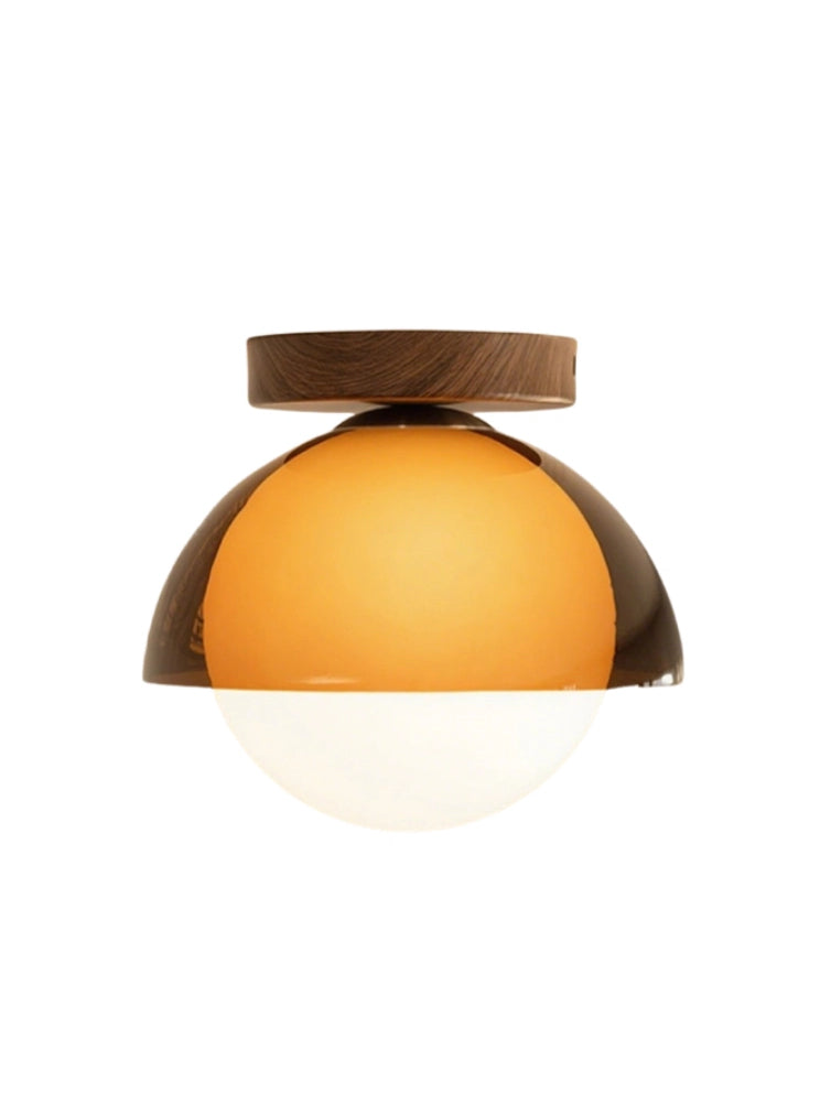 Vintage Plafondlamp met Zonsondergangstinten voor Gang en Entree – Moderne Sfeerverlichting | Sansoti