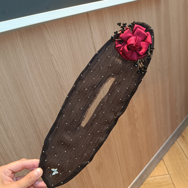 Haarknot Styling Set 7-delig in Satijn met Flexibele Draadkern voor Elegante Kapsels Zonder Hitte | Sansoti