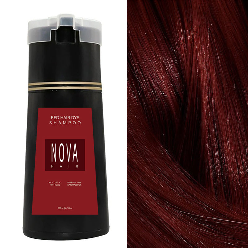 Kleurshampoo Haarkleurbehandeling met Natuurlijke Extracten Verzorgend Glanzend Haar voor Thuisgebruik | Sansoti