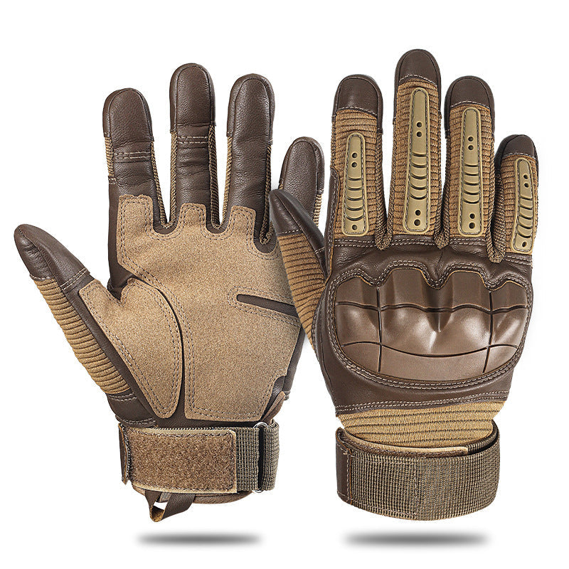 Gants de sport tactiques avec fonction écran tactile, microfibres et cuir PU antidérapants pour activités en plein air, moto, cyclisme et entraînement | Sansoti