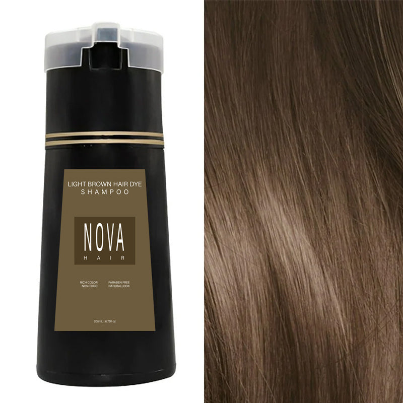 Kleurshampoo Haarkleurbehandeling met Natuurlijke Extracten Verzorgend Glanzend Haar voor Thuisgebruik | Sansoti