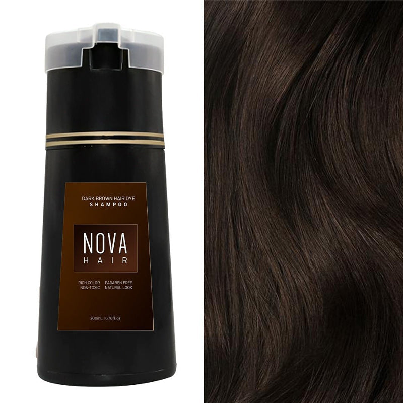 Kleurshampoo Haarkleurbehandeling met Natuurlijke Extracten Verzorgend Glanzend Haar voor Thuisgebruik | Sansoti
