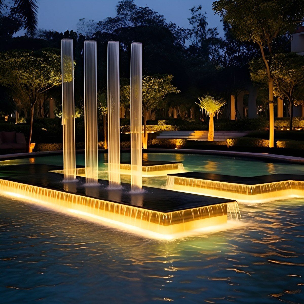 Bande LED extérieure Solaire 5W Blanc chaud IP65 Jardin Escalier Terrasse Encastré Bande lumineuse flexible 3000K Allée Sentier Éclairage d’ambiance Extérieur | Restfield