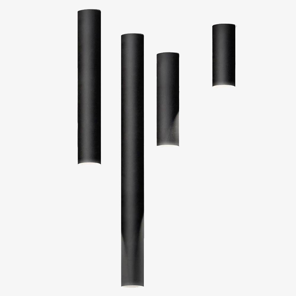 Moderne led tube plafondspot opbouw cilinder – minimalistische zwarte en witte 5w plafondlamp voor keuken, woonkamer en badkamer met warm wit, neutraal wit en koud wit licht | Sansoti