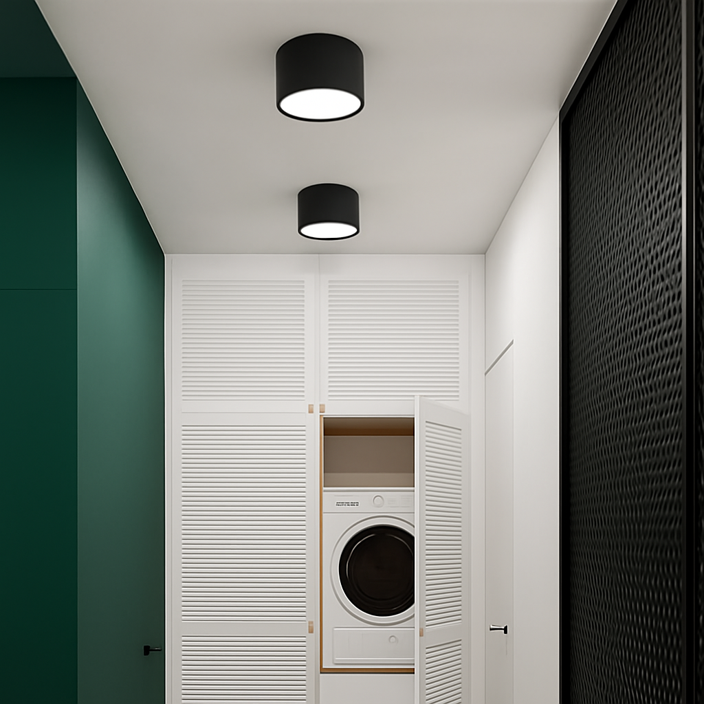 Opbouw Downlight LED Rond Metaal Wit Zwart Grijs Hal Slaapkamer Plafonnière Opbouwspot Scandinavisch Keuken Badkamer Kantoor | Sansoti