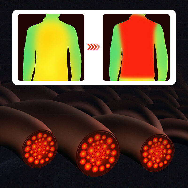 Verwarmingsvest met USB-Oplaadbare Verwarmingszones | Grafeen-Verwarmingstechnologie voor Outdoor & Winter | Sansoti