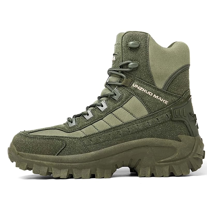 Waterdichte Werkschoenen Hoog met Antislip Zool Versterkte Enkel en Steunzool voor Outdoor Bouw Tuin | Sansoti