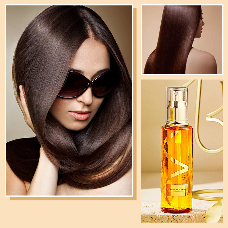 Hydraterende Haarverzorgingsolie – Natuurlijke Formule met Argan, Jojoba & Kokos – Glanzend Haar Zonder Verzwaring – Voor Alle Haartypes | Sansoti