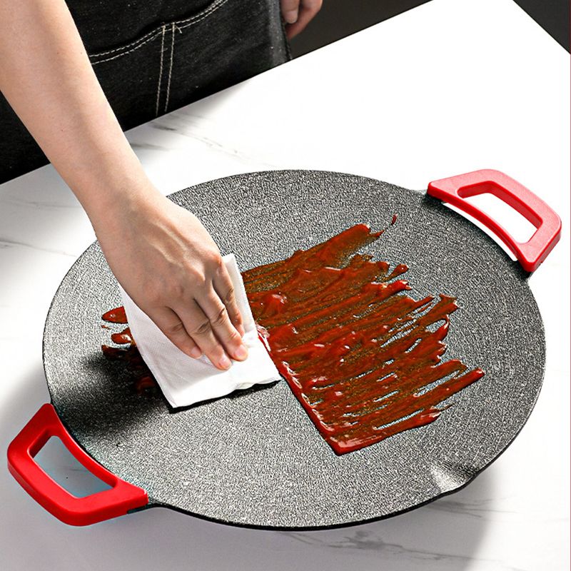 Rookvrije Elektrische Grillplaat – Multifunctionele Contactgrill voor Binnen en Buiten 28cm | Sansoti