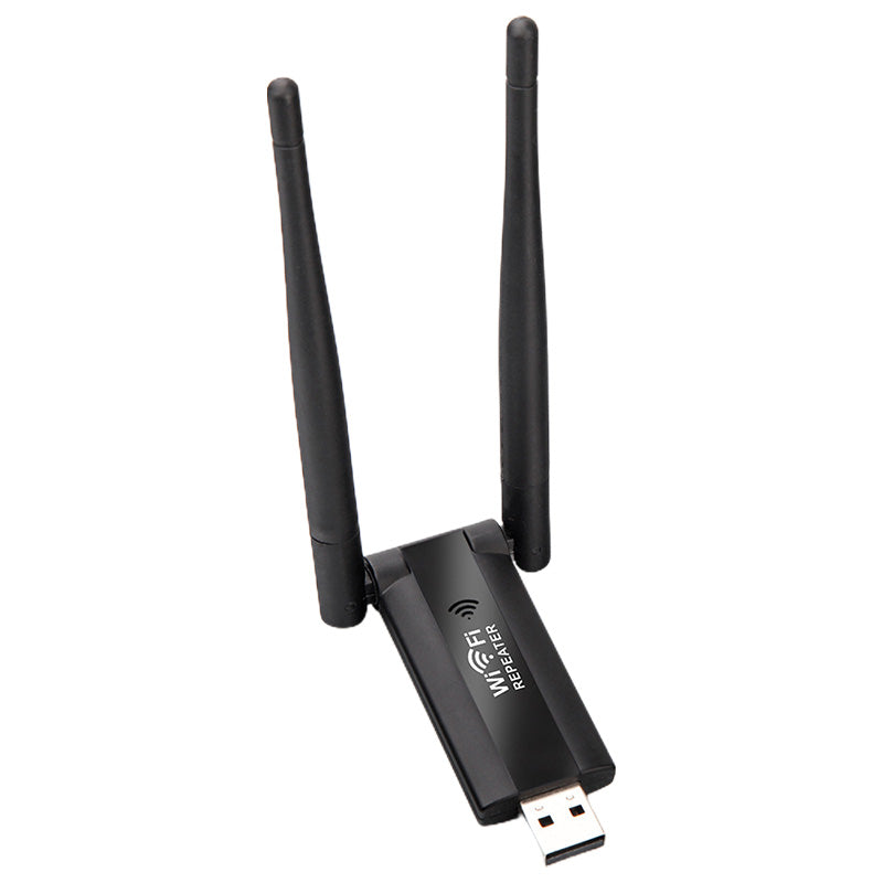 WiFi Repeater 300Mbps – Verbetert je Draadloze Netwerkbereik – USB-Gevoed – Compact & Draagbaar | Sansoti