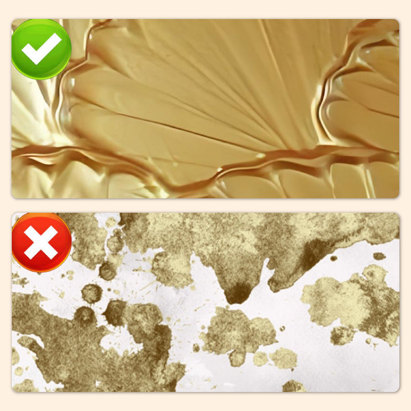 Metallic Verfafwerking Goud & Zilver 200g Waterbasis voor Decoratie Meubels Muren DIY Projecten Wonen | Sansoti