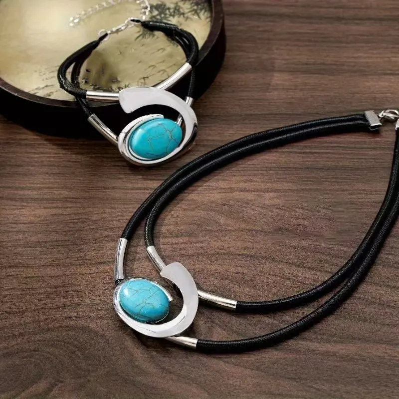 Vintage Boho Sieradenset met Delicate Patronen en Schitterende Accenten voor Moderne Elegantie | Sansoti