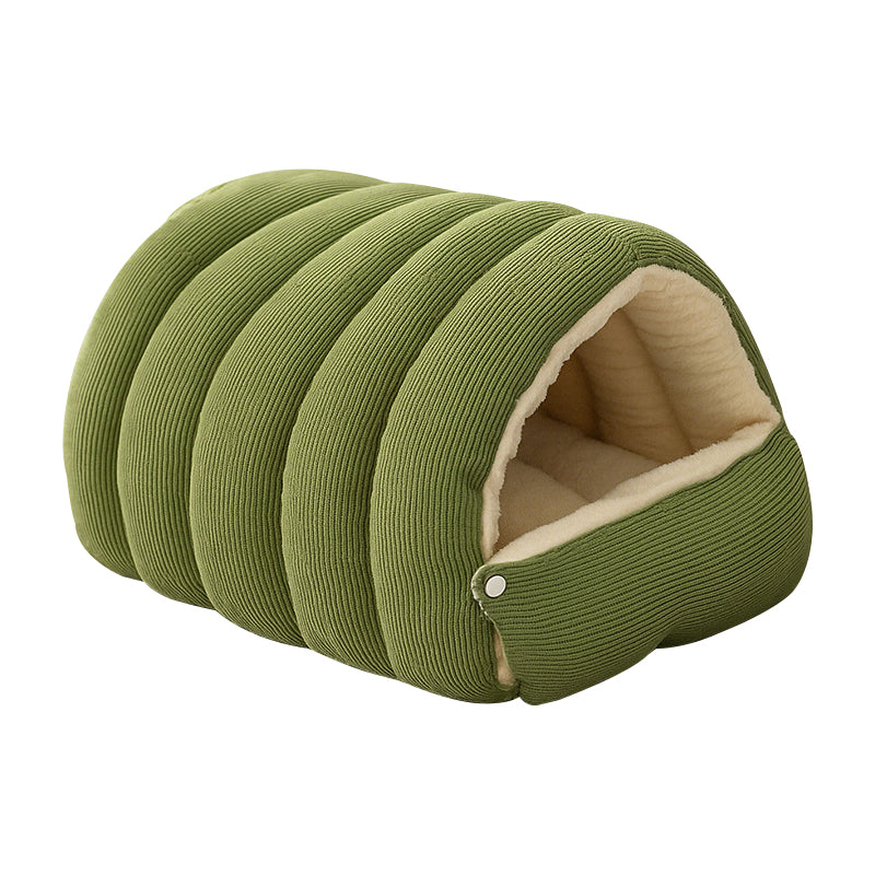 Huisdierenbed Grondloze Iglohut – Zachte Igloo Pluche Slaapplek Klein Medium Groot Kat Hond Winter | Sansoti