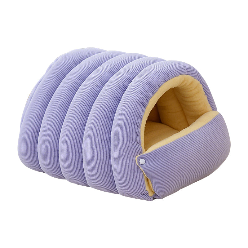 Huisdierenbed Grondloze Iglohut – Zachte Igloo Pluche Slaapplek Klein Medium Groot Kat Hond Winter | Sansoti