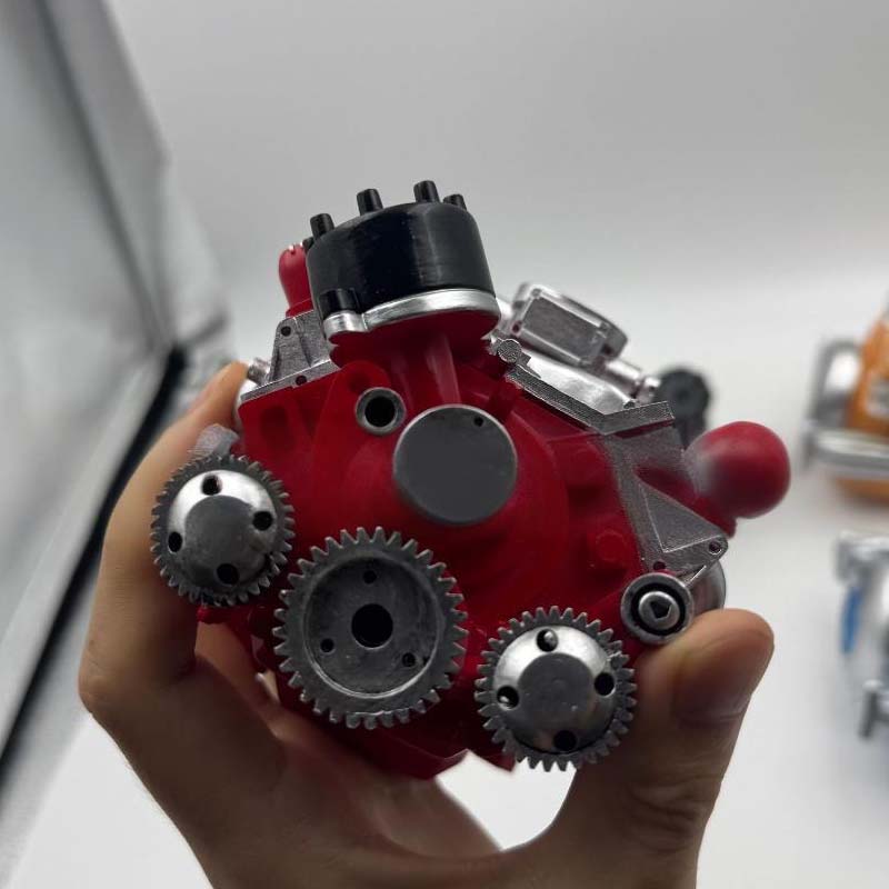 Gasoline Engine Model Kit V8 OHV with CDI Ignition | Ready-to-Start Miniature Engine Block CNC Metal Educational | Sansoti