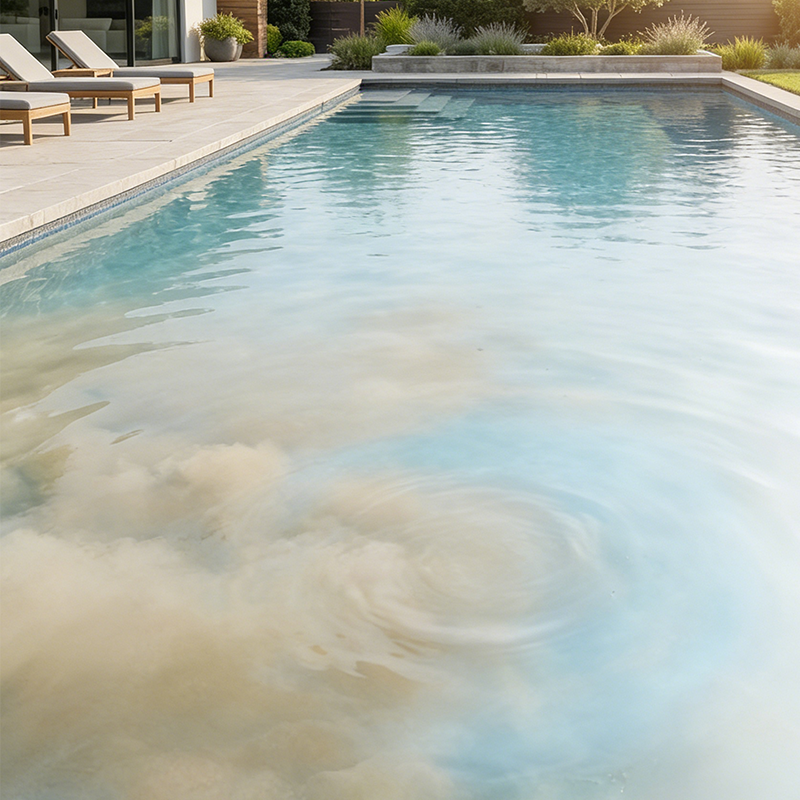 Zwembad Onderhoudsvloeistof 100 ml Chloorvrij voor Kristalhelder Water en Algenbestrijding | Geschikt voor Opblaasbaar Zwembad Jacuzzi Hottub Bubbelbad | Sansoti