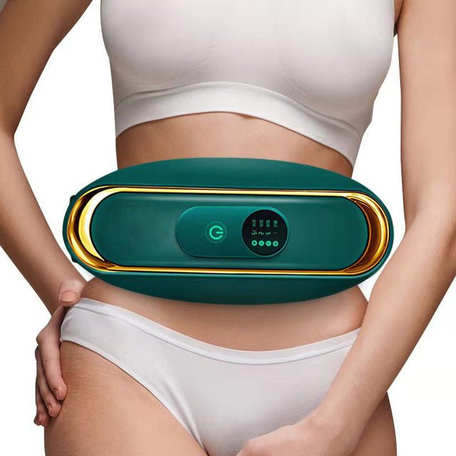 Elektrische Buikmassagegordel met Trilling Warmte en Ontspanning voor Thuis Wellness en Spierherstel | Sansoti