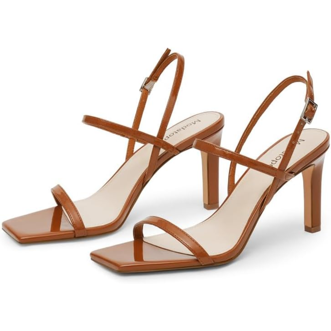 Strappy High Heel Sandalen met Enkelbandje – Elegant Open Teen Design voor Feesten en Speciale Gelegenheden | Sansoti