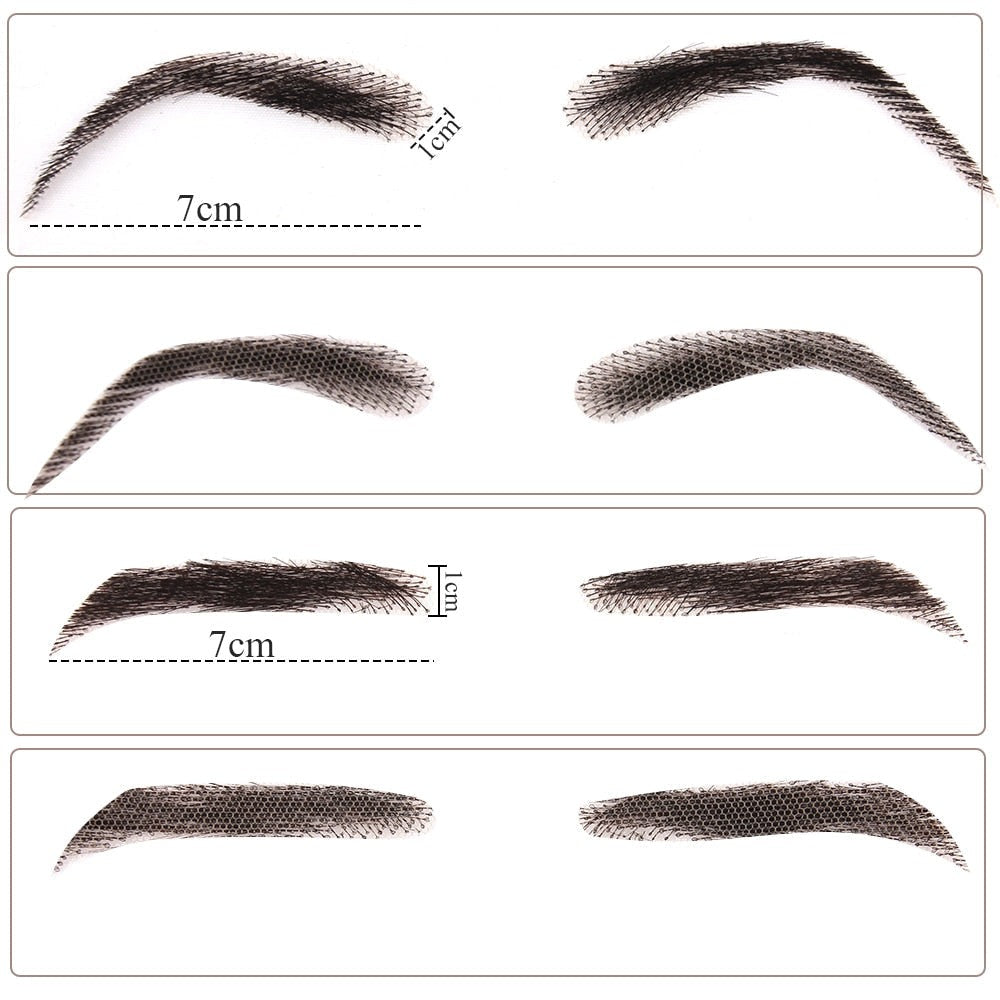Extension naturelle pour sourcils en fibres 4D, réutilisable et réglable, pour des sourcils épais, maquillage et beauté | Sansoti