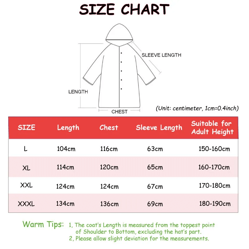 Long Black Waterproof Raincoat, Water-Repellent EVA, Foldable, Lightweight, Reusable, Unisex Outdoor Rainwear | Sansoti