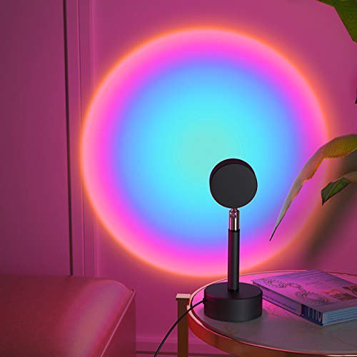Zonsondergang Projectorlamp met 16 Kleuren en Verstelbare Hoek voor Sfeerverlichting | Sansoti