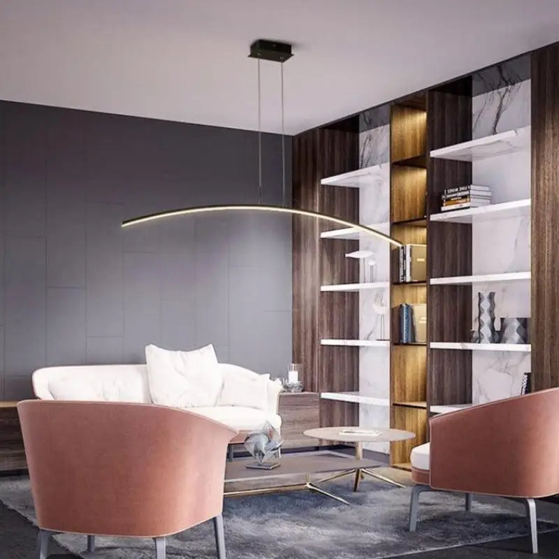 Hanglamp Keuken Design Aluminium Acryl LED G9 26W Zwart Eettafel Woonkamer Modern | Sansoti
