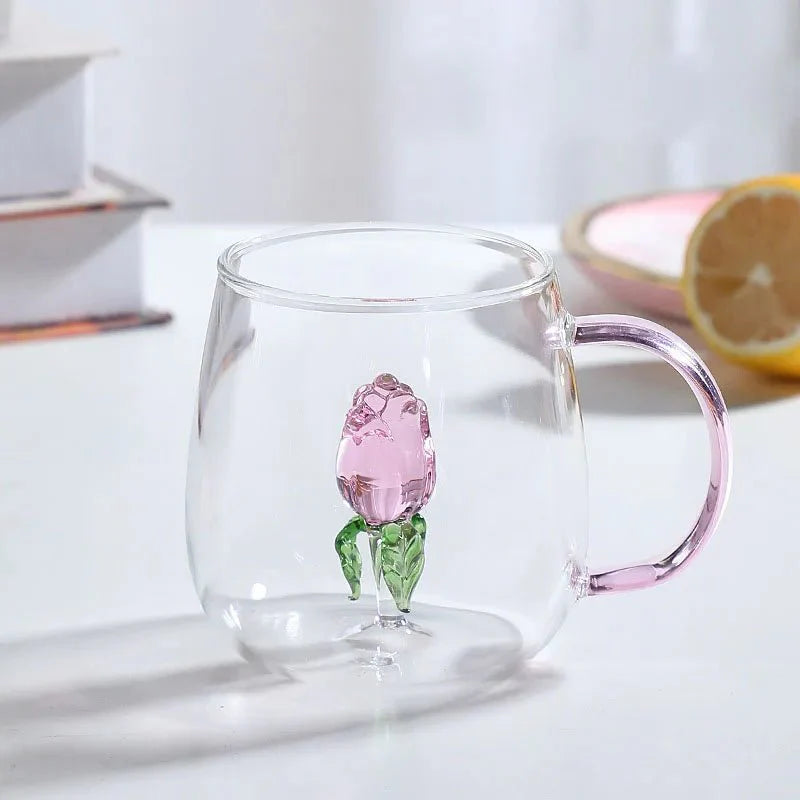 Glastasse mit 3D-Tierfigur | Restfield