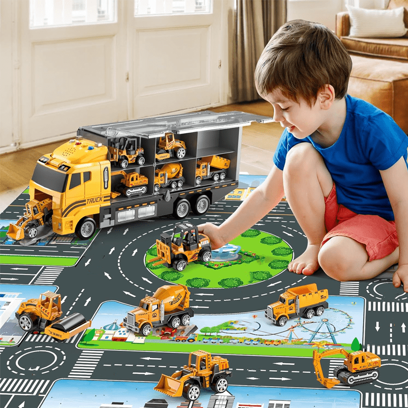 Construction Set with Tools for Children Aged 3 and Up, Creative Building, Motor Skills, Learning, Educational Toy | Sansoti