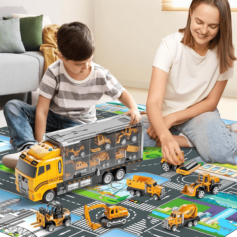 Construction Set with Tools for Children Aged 3 and Up, Creative Building, Motor Skills, Learning, Educational Toy | Sansoti