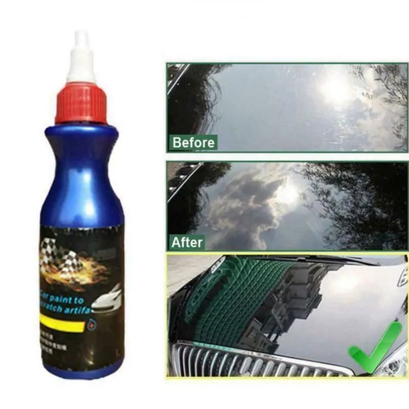 Autolak Herstelcrème Nano Polish met Buffer Pad voor Krasverwijdering Lakbescherming Auto Coating Glans | Sansoti