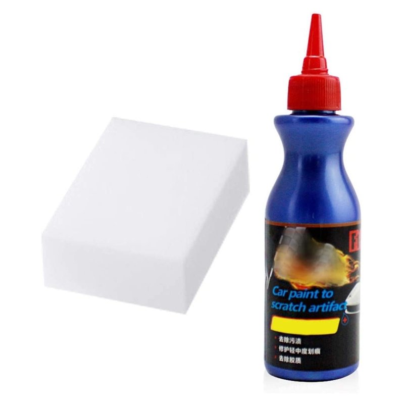 Autolak Herstelcrème Nano Polish met Buffer Pad voor Krasverwijdering Lakbescherming Auto Coating Glans | Sansoti