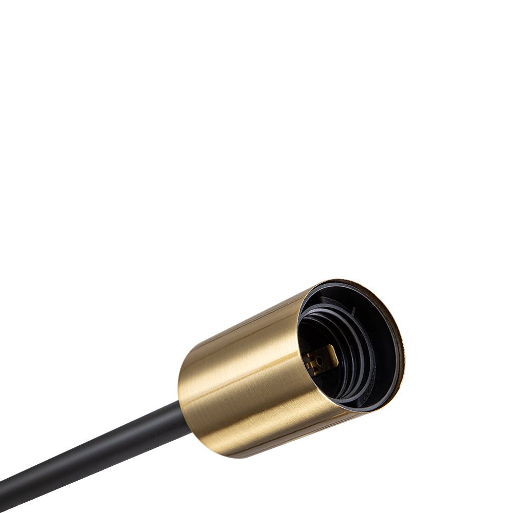 Deckenleuchte Sputnik 6 oder 8-Flammig Schwarz Metall 62-103cm Retro Modern Wohnzimmer Dimmbar