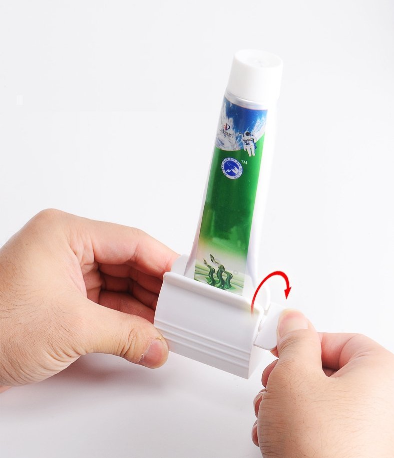 Tandpasta Uitknijper Set van 2 – Hygiënisch Tandpasta Uitknijtool voor Badkamer | Sansoti